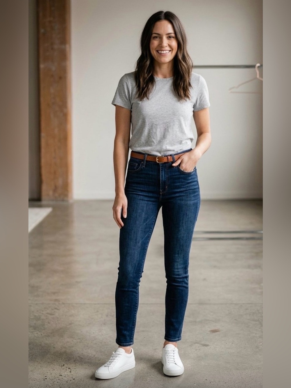 Citizens of Humanity Rocket Crop Skinny Jeans Women 28 Blue High Rise